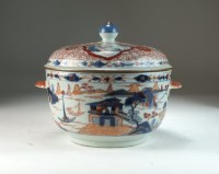 Lot 122 - A Chinese Imari tureen and cover, Qianlong, of...