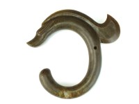 Lot 163 - A Chinese archaistic jade carving, Hongshan...