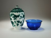 Lot 180 - A Chinese cameo glass vase, 19th/20th century,...