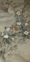 Lot 225 - Chinese School, 19th Century, nocturne with an...
