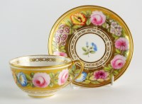 Lot 31 - A Nantgarw teacup and saucer, circa 1818-20,...