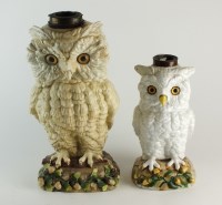 Lot 47 - Two late 19th century Continental porcelain...