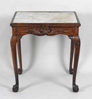 Lot 102 - A late 19th century American walnut...