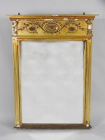 Lot 138 - A 19th century giltwood and gesso Adam style...