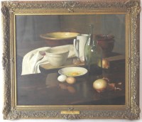 Lot 178 - Stanley Reed (1908-1978) Still life eggs and...