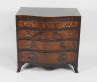 Lot 355 - A late 19th/early 20th century mahogany...