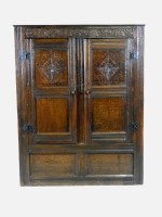 Lot 358 - A late 17th /early 18th century oak livery...