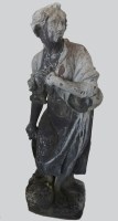 Lot 375 - An 18th century style filled and weighted lead...