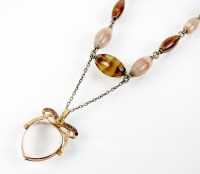 Lot 208 - A Georgian rock crystal and enamel locket,...