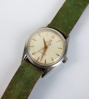 Lot 270 - A Gentleman's stainless steel Omega Automatic...