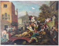 Lot 292 - After William Hogarth (1697-1764) The Rake's...