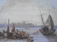 Lot 298 - George Sidney Shepherd (1784-1862) Unloading...