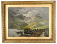Lot 308 - Alfred De Breanski (1852-1928) Lyn Ldwal...