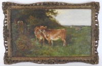 Lot 316 - Charles Collins (1818-1899) Calves and a...
