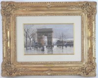 Lot 343 - Eugene Galien Laloue (1854-1941) L'Arc de...