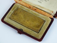 Lot 358 - An Art Nouveau silver gilt automobile racing...