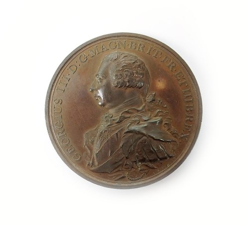 Lot 368 - George III- 1800, May 15, copper medal,...