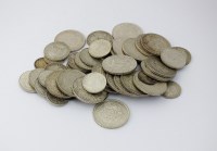 Lot 377 - An assorted collection of George VI silver and...