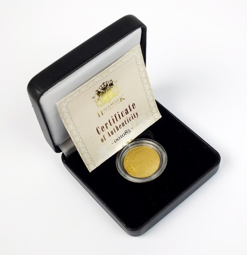 Lot 380 - A William III half guinea, dated 1695, ref...