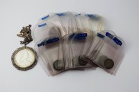 Lot 418 - A collection of copper and bronze coinage,...