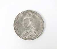 Lot 422 - Victorian double florin, dated 1888, Jubilee...