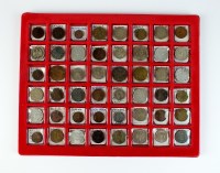 Lot 425 - Five fitted trays of Commonwealth and Foreign...