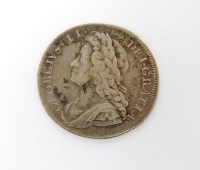 Lot 449 - George II half crown, dated 1731, roses and...