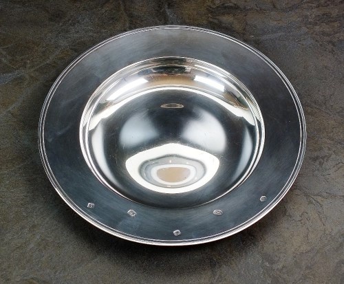 Lot 2 - A silver dish, Carr's of Sheffield Ltd,...