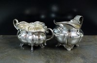 Lot 11 - A George IV silver cream jug, Edward Farrell,...