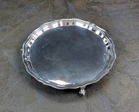 Lot 60 - A silver salver, Stone Brothers Ltd, Sheffield...