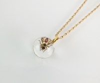 Lot 111 - A 19th century rock crystal, diamond, ruby and...