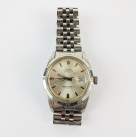 Lot 224 - A Gentleman's stainless steel Rolex Oyster...