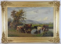 Lot 328 - William Sidney Cooper (1854-1927) Cattle...