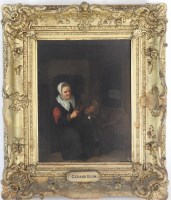 Lot 340 - Follower of Gabriel Metsu (1629-1667),...