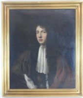 Lot 352 - English School, early 18th Century, Portrait...