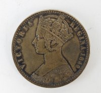 Lot 453 - A Victoria Godless florin, dated 1849, ref...