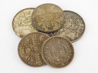 Lot 454 - A collection of Victoria silver coinage,...