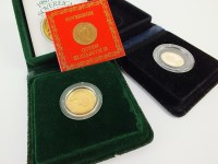 Lot 509 - An Elizabeth II 1980 proof sovereign, within...