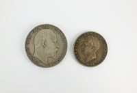 Lot 526 - A George IV half crown, dated 1826. ref Spink...