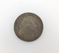 Lot 530 - A George I shilling, dated 1723, South Sea...