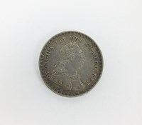 Lot 532 - A George III eighteen pence bank token, dated...