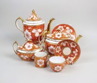 Lot 45 - A Spode porcelain part tea and coffee service,...