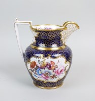 Lot 50 - An English porcelain jug, circa 1825-30, in...