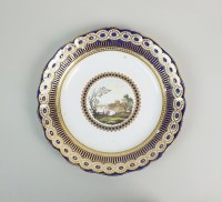 Lot 67 - A Derby porcelain dessert plate, circa 1785,...