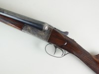 Lot 84 - An AYA 12 Bore side by side shotgun, box lock...