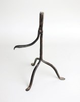 Lot 88 - An ironwork rush light holder, 17th/early 18th...