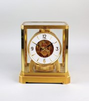 Lot 144 - A Jaeger-le-Coultre Atmos clock, late 20th...