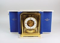 Lot 145 - A Jaeger-le-Coultre Atmos clock the five glass...