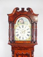 Lot 147 - A mahogany longcase clock, second quarter 19th...