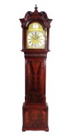 Lot 148 - A George III mahogany longcase clock, late...